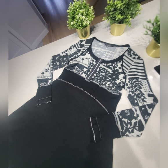 NONAKI Très belle robe en tricot de longueur midi - Picture 3 of 6